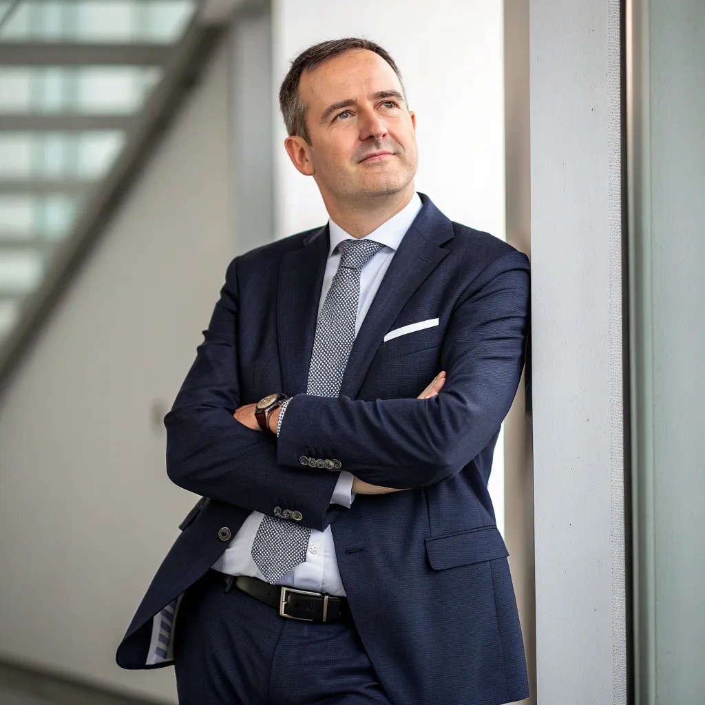 Business portrait of James Harrington